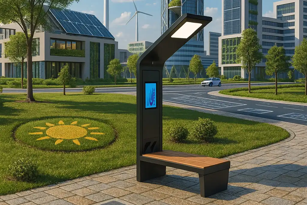 Nu Teknoloji’den Güneş Enerjili Akıllı Şehir Bankı