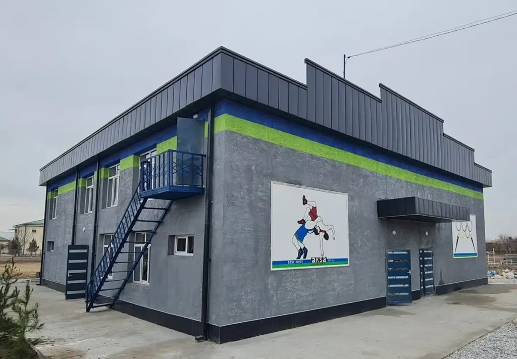 Aksa Enerji'den Özbekistan'a Anlamlı Destek 50 Yıllık Salon Yenilendi - Buhara Spor Salonu