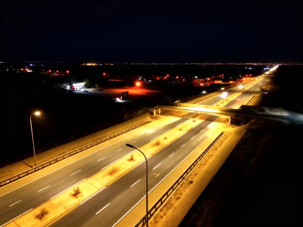 Şanlıurfa-Mardin Karayolu LED’e dönüştü