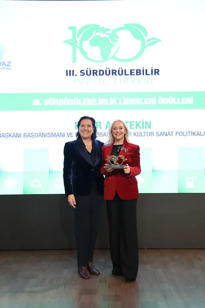 “Sürdürülebilirlik Liderleri”ne ödül - Fecir Alptekin