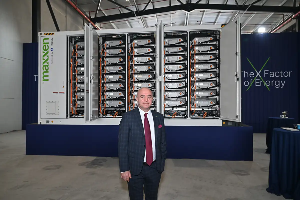 Maxxen Enerji Depolama Tesisi Aydın’da Üretime Başladı