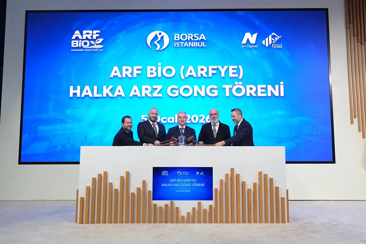 Borsa'da yılın ilk gongu ARF Bio için çaldı